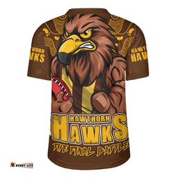 Hawthorn Final Clash Battle Edition Rugby Jersey