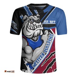 Western Bulldogs Battlefield Glory Gear Rugby Jersey