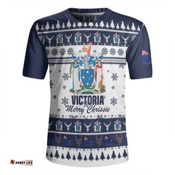 Victoria Christmas Merry Chrissie Rugby Jersey