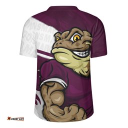 Queensland Maroons Defend The Pride Rugby Jersey