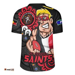 St Kilda Power Through Generations NAIDOC Edition Rugby Jersey