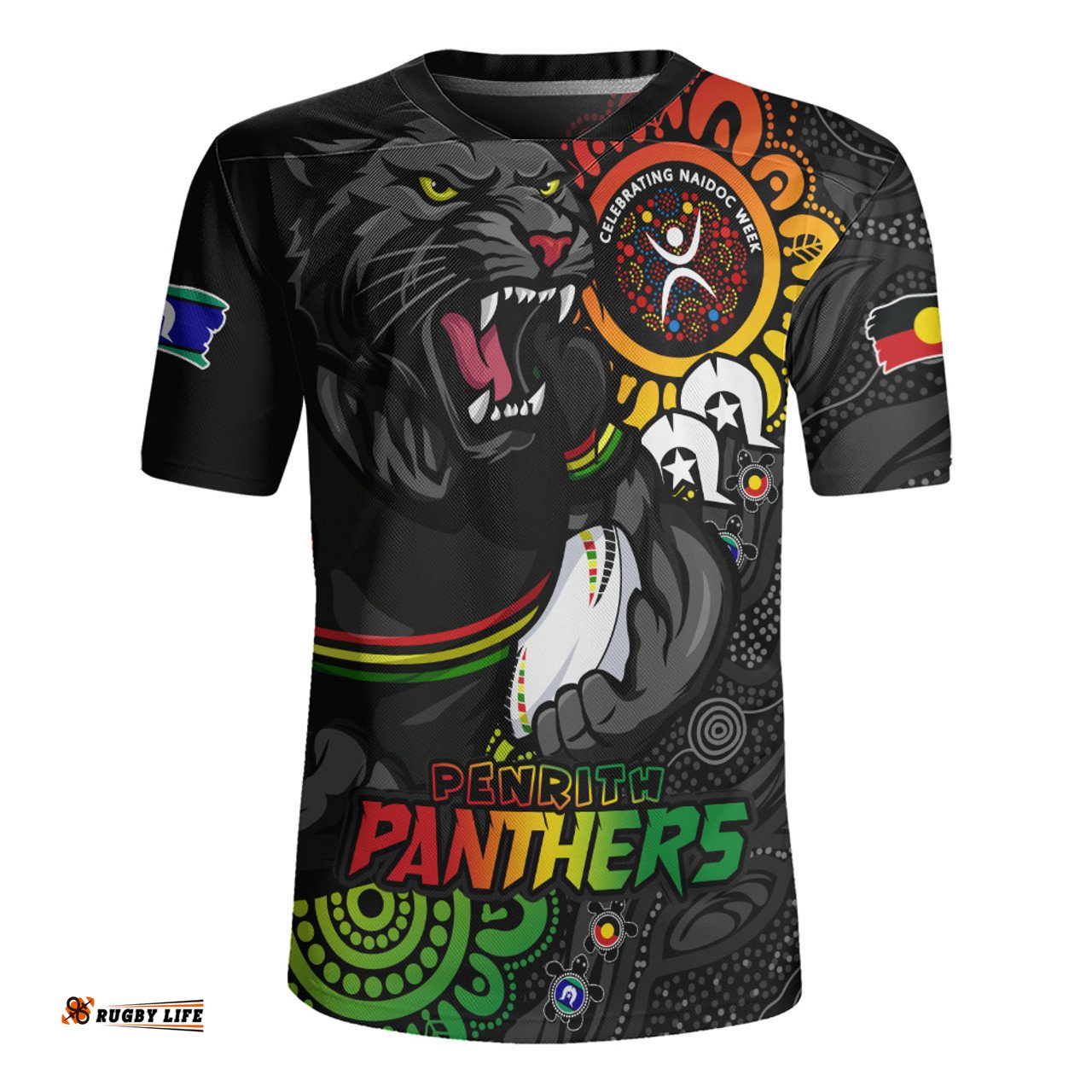 Penrith Panthers Power Through Generations NAIDOC Edition Rugby Jersey