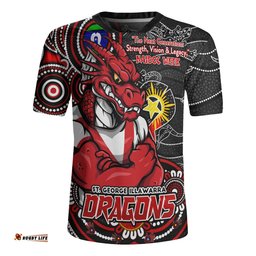 St. George Illawarra Dragons Spirit Of NAIDOC Series Rugby Jersey