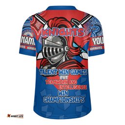 Newcastle Knights Jersey Custom Talent Win Games But Teamwork And Intelligence Win Championships With Aboriginal Style Rugby Jersey
