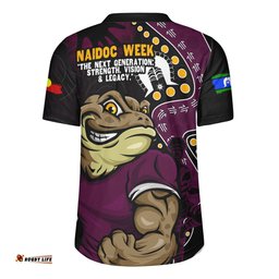 Queensland Maroons NAIDOC Indigenous Warrior Spirit Rugby Jersey