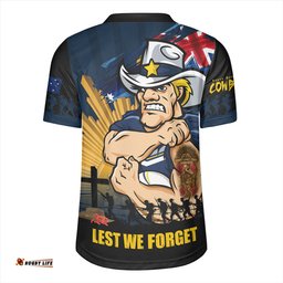 North Queensland Cowboys Fearless ANZAC Defender Rugby Jersey