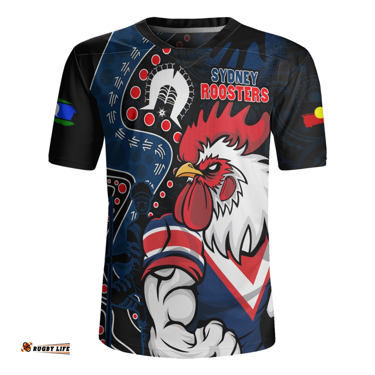 Sydney Roosters NAIDOC Indigenous Warrior Spirit Rugby Jersey