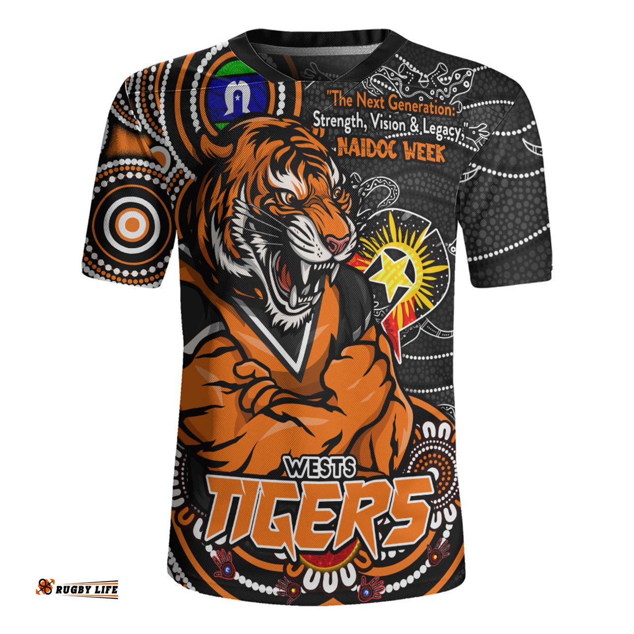 Wests Tigers Spirit Of NAIDOC Series Rugby Jersey