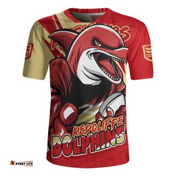 Redcliffe Dolphins Chasing Victory 2025 Final Series Pride Rugby Jersey