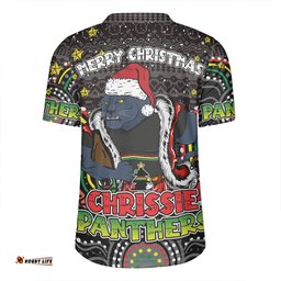 Penrith Panthers Christmas Custom Christmas Knit Patterns Vintage Jersey Ugly Rugby Jersey