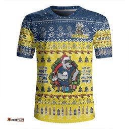 North Queensland Cowboys Christmas Custom Chrissie Spirit Rugby Jersey