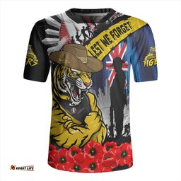 Richmond Anzac Day Honor United In Spirit Rugby Jersey