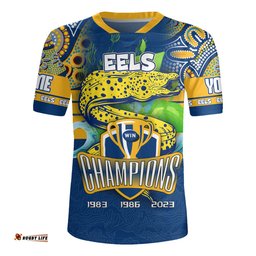 Parramatta Eels Jersey Custom Talent Win Games But Teamwork And Intelligence Win Championships With Aboriginal Style Rugby Jersey
