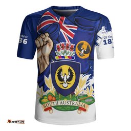 South Australia Power Pride And Heritage Crest Rugby Jersey