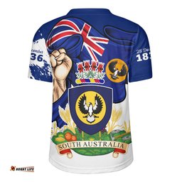 South Australia Power Pride And Heritage Crest Rugby Jersey