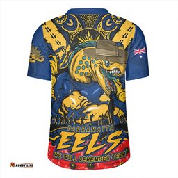 Parramatta Eels Ripped Legacy Of The Game The ANZAC Spirit Lives On Rugby Jersey