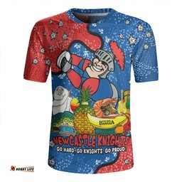 Newcastle Knights Custom Australian Big Things Rugby Jersey
