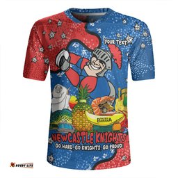 Newcastle Knights Custom Australian Big Things Rugby Jersey