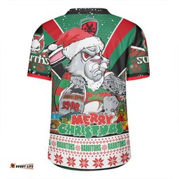 South Sydney Rabbitohs Custom South Sydney Rabbitohs Santa Aussie Big Things Rugby Jersey
