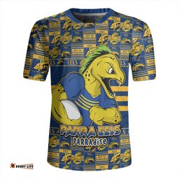 Parramatta Eels Champion���s Pride Comic Style Rugby Jersey