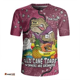 Queensland Cane Toads Custom Australian Big Things Rugby Jersey