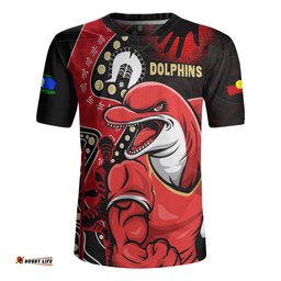 Redcliffe Dolphins NAIDOC Indigenous Warrior Spirit Rugby Jersey