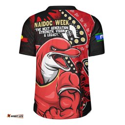 Redcliffe Dolphins NAIDOC Indigenous Warrior Spirit Rugby Jersey