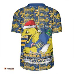 Parramatta Eels Merry Ugly Christmas Comic Style Rugby Jersey