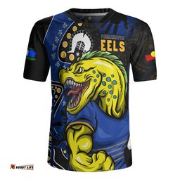 Parramatta Eels NAIDOC Indigenous Warrior Spirit Rugby Jersey