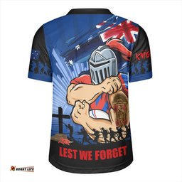 Newcastle Knights Fearless ANZAC Defender Rugby Jersey