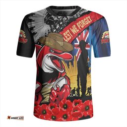 Redcliffe Dolphins United In Spirit Anzac Day Tribute Rugby Jersey