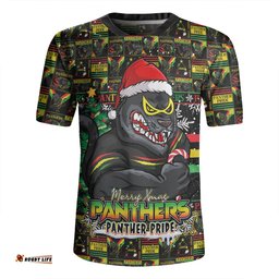 Penrith Panthers Merry Ugly Christmas Comic Style Rugby Jersey