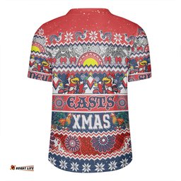 Sydney Roosters Christmas Aboriginal Custom Indigenous Knitted Ugly Xmas Style Rugby Jersey