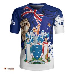 Victoria Power Pride And Heritage Crest Rugby Jersey