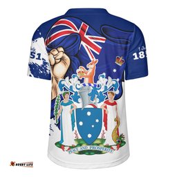 Victoria Power Pride And Heritage Crest Rugby Jersey
