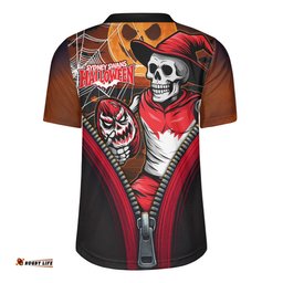 Sydney Swans Halloween Night Reaper Zipper Rugby Jersey
