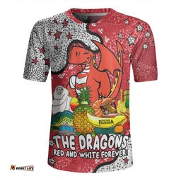 St. George Illawarra Dragons Custom Australian Big Things Rugby Jersey