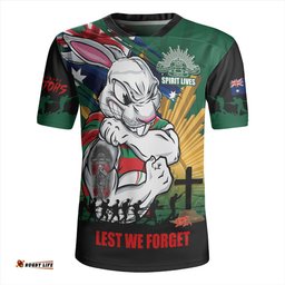 South Sydney Rabbitohs Fearless ANZAC Defender Rugby Jersey