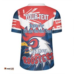 Sydney Roosters Happy Australia Day We Are One And Free Rugby Jersey