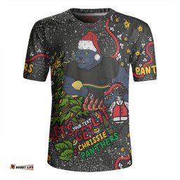 Penrith Panthers Christmas Custom Let's Get Lit Chrisse Pressie Rugby Jersey