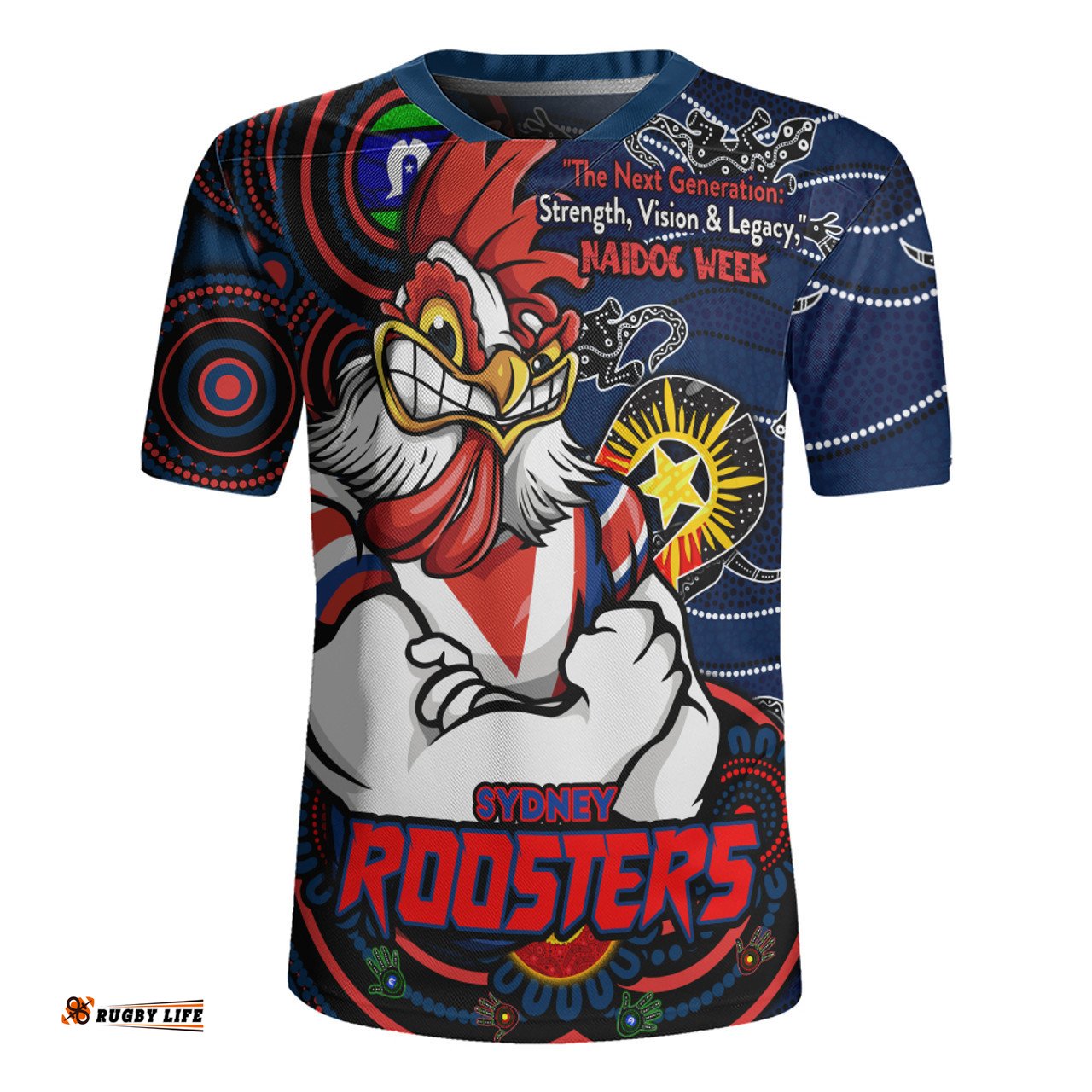 Sydney Roosters Spirit Of NAIDOC Series Rugby Jersey