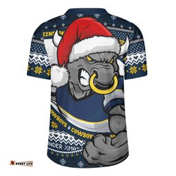 North Queensland Cowboys Ugly Knit Style For Christmas Game Fans Rugby Jersey