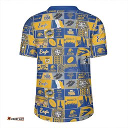 West Coast Eagles Legacy Of The Pride Comic Style Rugby Jersey