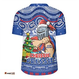 Newcastle Knights Aussie Ugly Christmas For Die Hard Fan Supporters Rugby Jersey