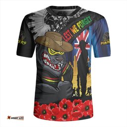 Penrith Panthers United In Spirit Anzac Day Tribute Rugby Jersey