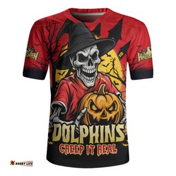 Redcliffe Dolphins Dark Moon Rugby Halloween Battle Edition Rugby Jersey