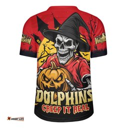 Redcliffe Dolphins Dark Moon Rugby Halloween Battle Edition Rugby Jersey