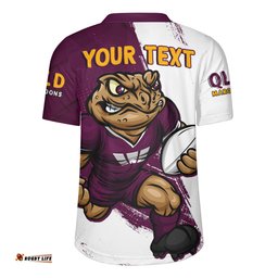 Queensland Maroons Battleborn Maroons Rugby Jersey