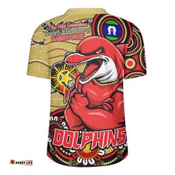 Redcliffe Dolphins Spirit Of NAIDOC Series Rugby Jersey
