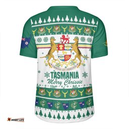 Tasmania Christmas Merry Chrissie Rugby Jersey